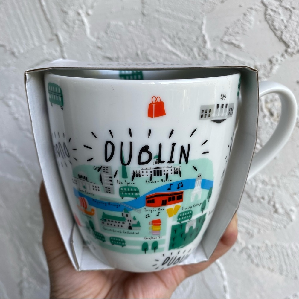 New in box Dublin Ireland ceramic mug